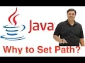3 Why to Set Path JAVA