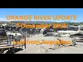 Orange river flood update, 7 Desember, Live from Augrabies