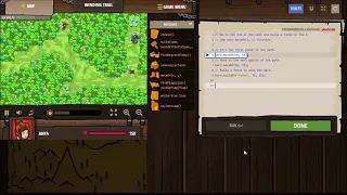 Winding Trail CodeCombat
