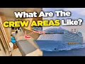 A look at the secret crew-only areas on cruise ships