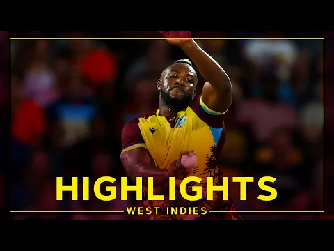 Download MP3 Andre Russell Stars With Bat and Ball! | Highlights | West Indies v England | 1st T20I