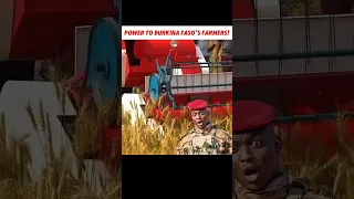 ثورة بوركينا فاسو الجديدة تراوري ي مك ن المزارعين أفريقيا 