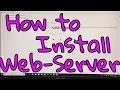 How to install full web server apache php mysql phpmyadmin mariadb database on windows 10 for free