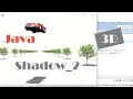 Java 3D How to Create a Fake Shadow - 2 with Source Code