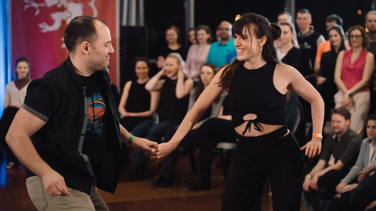 Viktor Miskolczy & Anna Horváth - 3rd place Advanced Jack&Jill Finals - KingSwing 2022