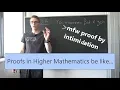 Proofs in University Maths be like Math Joke Best of invalid proof techniques Part1