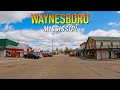 Waynesboro Mississipi Driving Through