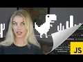 T-rex run in JavaScript Super simple