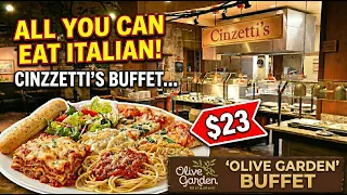 for All You Can Eat Italian Olive Garden Buffet Cinzetti s Review Denver