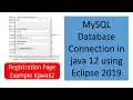 MySQL Database connection in java 12 using eclipse 2019