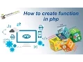 php tutorial in hindi - how to create function in php