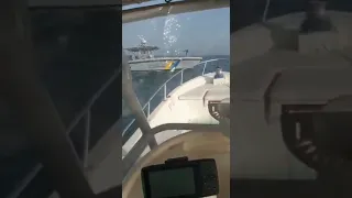 حرس الحدود السعودي يوقف قارب ا كويتي ا في المنطقة البحرية المشتركة بين الكويت دندنها