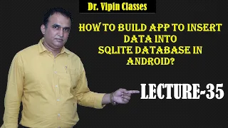 Insert data into SQLite Database in Android SQLite Database in Android