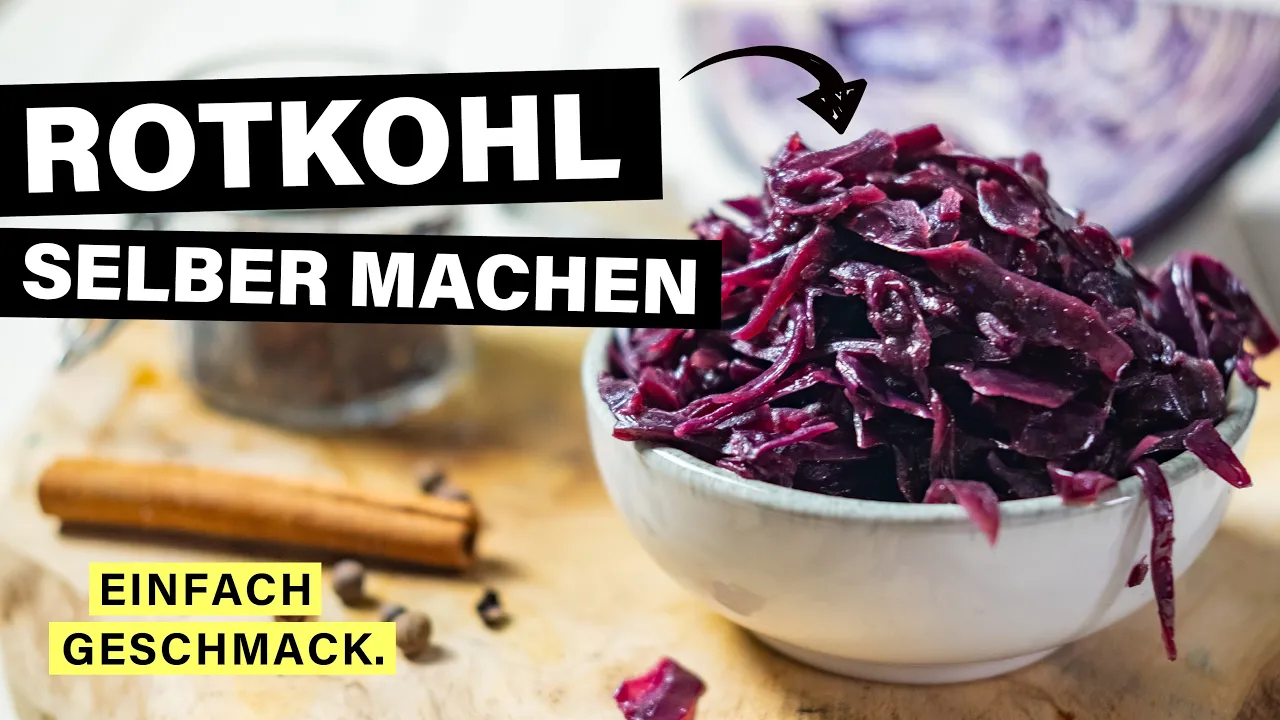 Mit dieser Geheimzutat wird dein Rotkohl perfekt | Omas Rotkohl Rezept. 