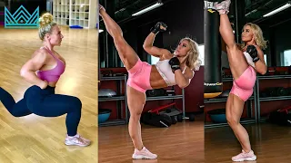 jazmin gillespie and her incredible kicks
