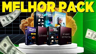 O PACK GRÁTIS que todo EDITOR DE VÍDEO precisa CONHECER! 📦 (MAIS DE 30GB!)