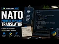Python Project NATO Phonetic Alphabet Translator Beginner Friendly