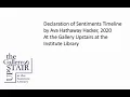 Declaration of Sentiments Timeline