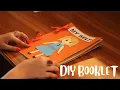 Pre School Kindergarten Nursery Activity Make a Booklet on myself DIY