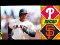 Phillies vs Giants Game Highlights 26 MLB Highlights