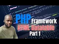 PHP C Framework HTML Datatable Object PHP Create Table HTML Table Server Side Table Part 1