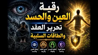 رقية العين والحسد إخراج أثر العين والحسد الخفي وتحرير الجسد من طاقات العين والحسد السلبية