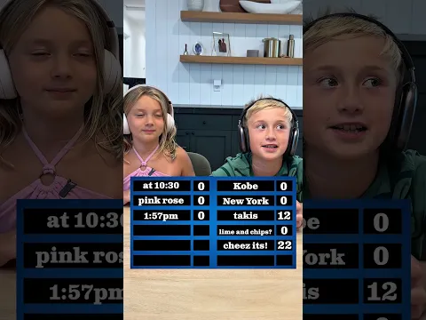 Family feud headphones challenge!