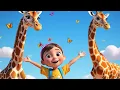 Download Lagu Stretch Your Arms with Giraffe | Fun Kids Song | Sing-Along Nursery Rhyme