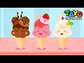 Learn Colors with Ice Cream l Color Song l Kids Kitchen l Ice Cream Song l Tayo the Little Bus