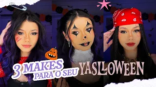 3 Makes para o Halloween Em Minutos! #YASLLOWEEN