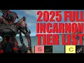 WARFRAME 2025 Best Incarnon Weapons Tierlist IN-DEPTH Tennocon 2025