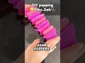 DIY popping Play-Doh