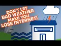 Be Safe from Bad Weather Internet Outages - Next-Generation Satellite Internet HughesNet Gen5