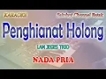 Download Lagu PENGHIANAT HOLONG ll KARAOKE BATAK ll LAM JEGES TRIO ll NADA PRIA C#=DO