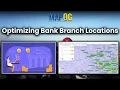 Create Map and Analyze Optimizing Bank Branch Locations