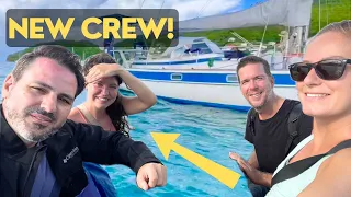 ⛵️NEW CREW for Sailing Joco ! | (and it’s the Captains BIRTHDAY🍻!) | Hallberg Rassy 352