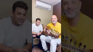 دندنة تيجى ننبسط نانسى عجرم مع ملحن الأغنية عزيز الشافعى دندنها