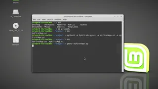 Converting QT5 UI file into python code - command line