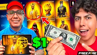 COMPRAMOS una CUENTA de FREE FIRE con EL SAKURA a 1 DÓLAR