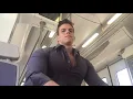 Pec bouncing Muscles flexing Post chest workout