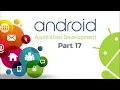 Android Application Development Part 17