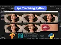 Automatic Lips Region Cropping in s using MediaPipe and OpenCV Python