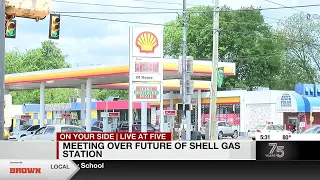Meeting over future of Shell gas station