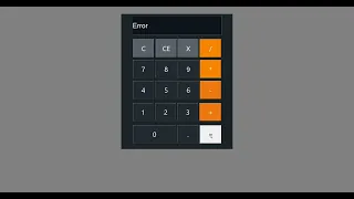 Python Calculator App Tkinter GUI Project Demo