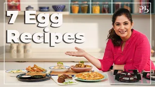 7 Egg Recipes for the Entire Week | No Repetition! | Easy Anda Recipes | Pankaj Bhadouria
