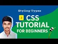 CSS Styling Types Explained Inline Internal External CSS for Beginners