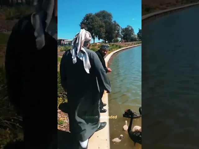 الملا جليل الكربلائي في بحيرة مواله يارونگه