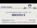 Download Lagu Ringing / Ringback tone B (Qatar). Call-progress tones. Phone sounds. Sound effects. SFX