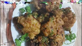 طريقة عمل القرنبيط المقلي المقرمش بدون مايشرب زيت بمكون واحد فقط 