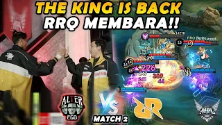 Download THE KING IS BACK!! GILA RRQ BENER2 BERUBAH TOTAL COY!! SKYLAR MEMBARA - RRQ VS AE MATCH 2 MP3